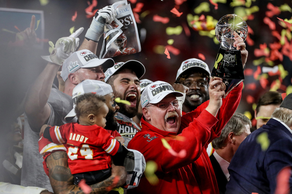 Andy Reid after Super Bowl LIV